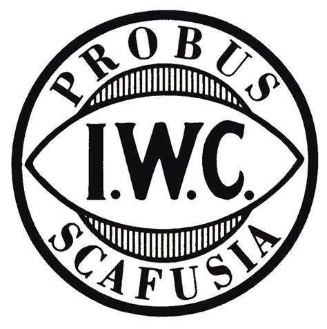 iwc logo used at side of crown probus scafusa|probus scafusia logo.